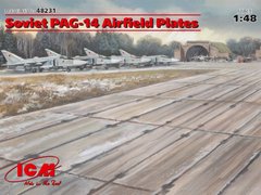 Set 1/48 Soviet airfield plates PAG-14 ICM 48231