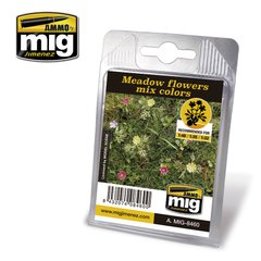 Макетные Смешанные цвета луговых цветов Meadow Flowers Mix Colors Ammo Mig 8460