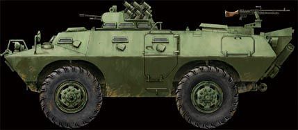 Assembled model 1:35 armored car M706 Commando Armored Car Hobby Boss 82419