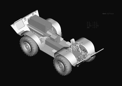 Assembled model 1:35 armored car M706 Commando Armored Car Hobby Boss 82419