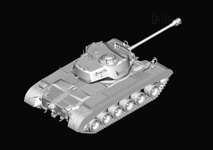 Сборная модель 1/35 американский тяжелый танк M26 Pershing HobbyBoss 82424