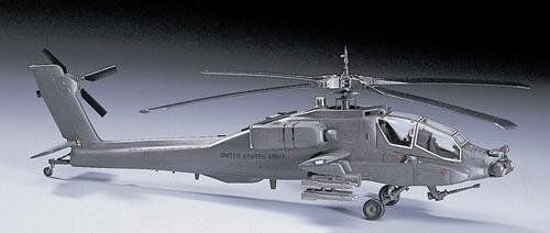 Збірна модель 1/72 гелікоптер AH-64A Apache Hasegawa 00436