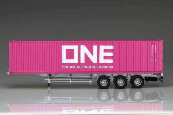 Збірна модель 1:32 причеп NIPPON TREX Container Trailer/Ocean Network Express Aoshima 05584