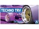 Комплект коліс Felgi Techno TRV 14inch Aoshima 05386 1/24, В наявності