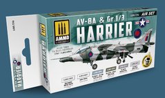 Набір акрилових фарб AV-8A & Gr.1/3 Harrier Set Ammo Mig 7246