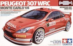 Prefab model 1/24 car Peugeot 307 WRC Tamiya 24285