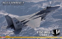Сборная модель 1/48 самолет Ace Combat 7 Skies McDonnell Douglas F-15C Eagle "Strider 2" Hasegawa 52366