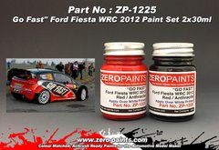 Набор красок Zero Paints Go Fast Ford Fiesta WRC 2012 2x30 мл ZP-1225