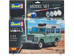 Сборная модель 1/24 автомобиль Model Set Land Rover Series III Revell 67047