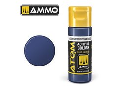 Акриловая краска ATOM Prussian Blue Ammo Mig 20108