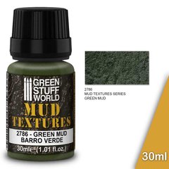 Глянцева акрилова текстура для ефекту бруду Mud Textures - GREEN MUD 30 мл GSW 2786
