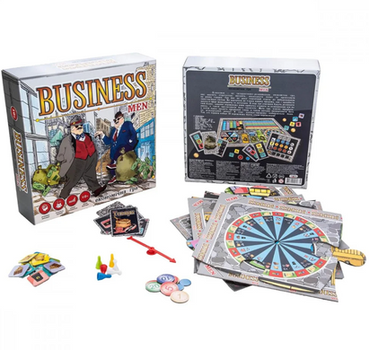 Strateg Business men board game economic in Ukrainian (30516)¶BUSINESSmen board game