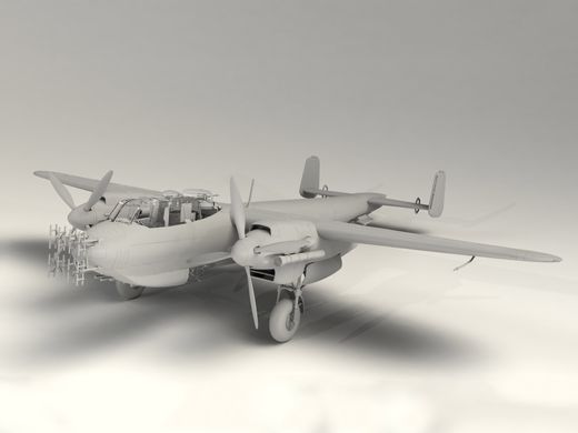 Сборная модель 1/48 самолет Do 217N-1, Немецкий ночной истребитель 2СВ ICM 48271