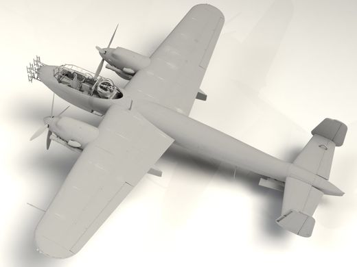 Збірна модель 1/48 літак Do 217N-1, Німецький нічний винищувач 2СВ ICM 48271