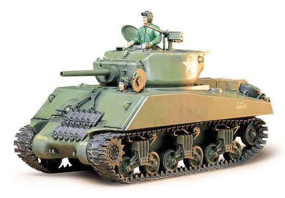 Збірна модель 1/35 американський середній танк M4A3E2 Jumbo Tamiya 35139
