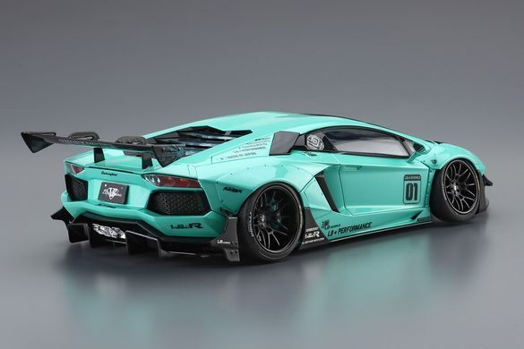 Збірна модель 1:24 автомобіль LB-WORKS Lamborghini Aventador Limited Edition Ver.2 Aoshima 05995