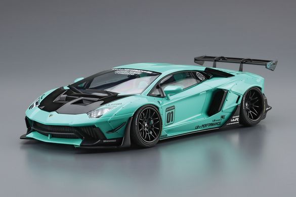 Збірна модель 1:24 автомобіль LB-WORKS Lamborghini Aventador Limited Edition Ver.2 Aoshima 05995