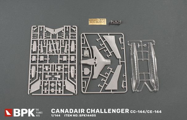 Сборная модель 1/144 самолет Canadair Challenger CC-144/CE-144 BPK 14405