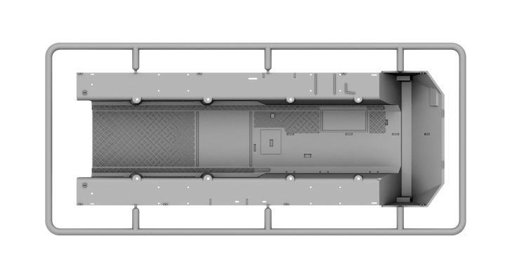 Збірна модель 1:35 бронетранспортер KTO Rosomak на базі фінської машини Patria AMV IBG Models 35033
