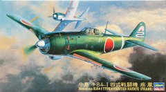 Збірна модель 1/48 гвинтовий літак Nakajima Ki84-I Type 4 Fighter Hayate (Frank) Hasegawa 09067