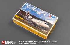 Сборная модель 1/144 самолет Canadair Challenger CL604/605 BPK 14406
