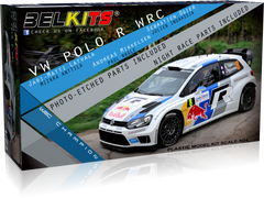 Сборная модель 1/24 раллийный автомобиль VW Polo R WRC Belkits BEL-005