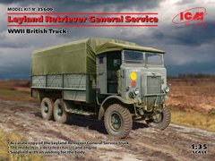 Prefab model 1/35 Leyland Retriever General Service, British WW II ICM 356 truck