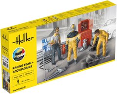 Prefab model 1/24 figure Racing Team Heller 58750 starter kit