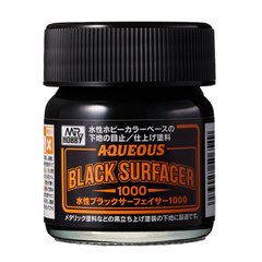 Чорний ґрунт на водній основі Aqueous Black Surfacer 1000 HSF03 Mr.Hobby HSF03
