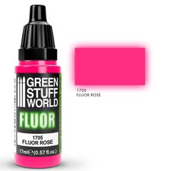 Fluorescent acrylic opaque paint Fluor Paint ROSE 17 ml GSW 1705