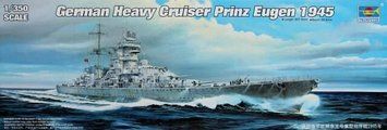 Сборная модель 1:350 German Heavy Cruiser Prinz Eugen Trumpeter 05313