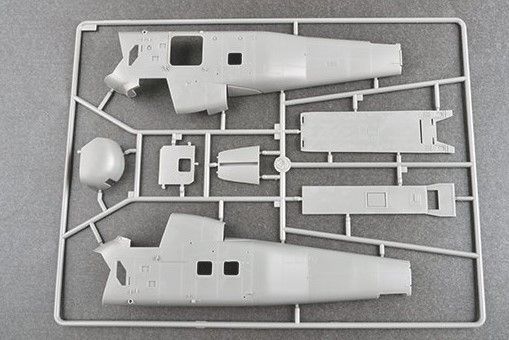 Assembled model 1/48 helicopter UH-34D Seahorse Trumpeter 02886