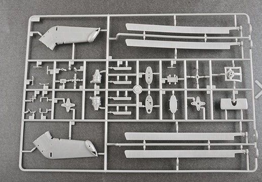 Assembled model 1/48 helicopter UH-34D Seahorse Trumpeter 02886