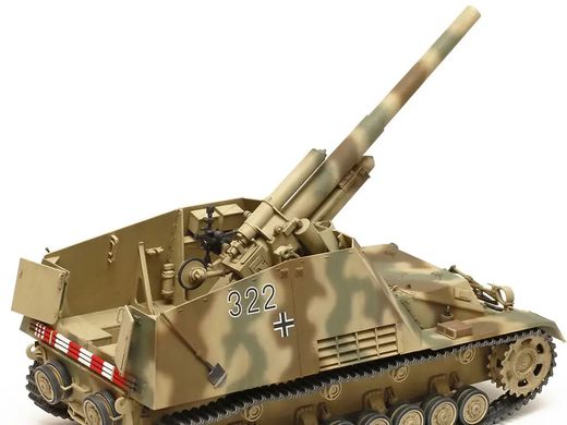 Збірна модель 1/35 15 cm schwere Panzer haubitze auf Fahrgestell 165 Hummel Tamiya 35367