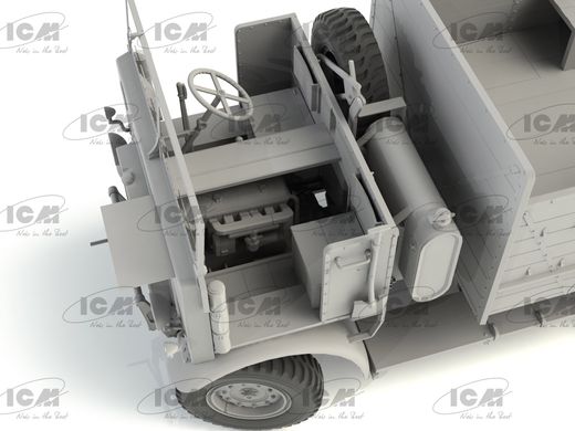 Сборная модель 1/35 Leyland Retriever General Service, Британский грузовой автомобиль II СВ ICM 356