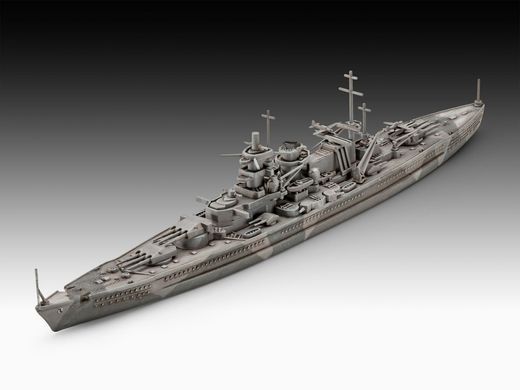 Стартовий набір 1:1200 лінкор Battleship Gneisenau Revell 65181