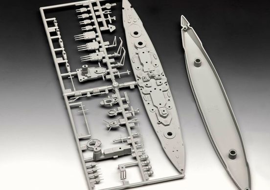 Стартовий набір 1:1200 лінкор Battleship Gneisenau Revell 65181