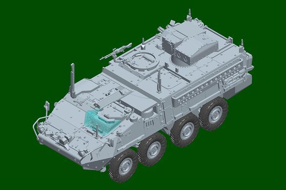 Збірна модель 1:72 бронеавтомобіль M1134 Stryker Anti- Tank Guided Missile (ATGM) Trumpeter 07425