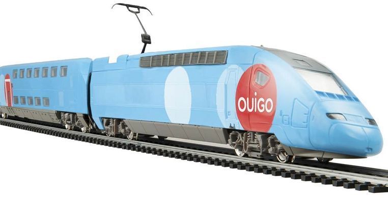 Дитяча залізниця Стартовий набір двоповерхового TGV Ouigo Mehano T114