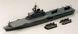 Сборная модель 1/700 военного корабля JMSDF Defense Ship LST-4001 Ohsumi Tamiya 31003