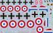 Decals 1:48 Captured Bf109E-1s W.Nr 3326 & 3247 Exotic Decals ED48034
