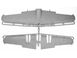 Assembled model 1/48 plane Do 217J-1/2, German night fighter II SV ICM 48272