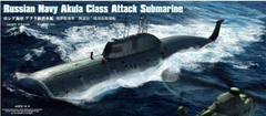Сборная модель 1/350 подлодка russian Navy Akula Class Attack Submarine HobbyBoss 83525