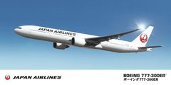 Сборная модель 1/200 самолет Boeing 777-300ER Japan Airlines JAL Hasegawa 10719