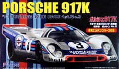 Збірна модель 1/24 автомобіль Porsche 917K 1971 Sebring 12-Hour Race Fujimi 12388