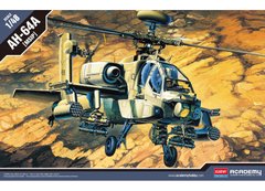 Assembled model 1/48 helicopter AH-64A (MSIP) Academy 12262