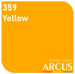 Емалева фарба yellow (жовтий) ARCUS 359