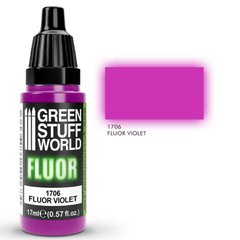 Fluorescent acrylic opaque paint Fluor Paint VIOLET 17 ml GSW 1706