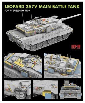 Набір фототравлення 1/35 для танку Leopard 2A7V Rye Field Model 2069