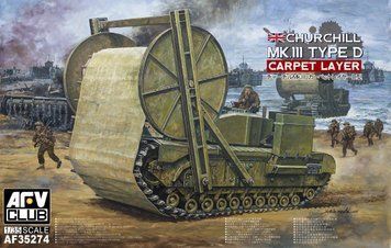 Assembly model 1:35 Churchill Mk III heavy infantry tank TLC AFV Club 35274